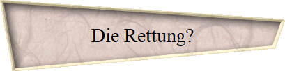 Die Rettung?
