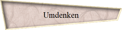 Umdenken
